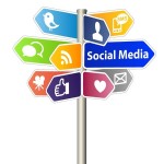 social media sign